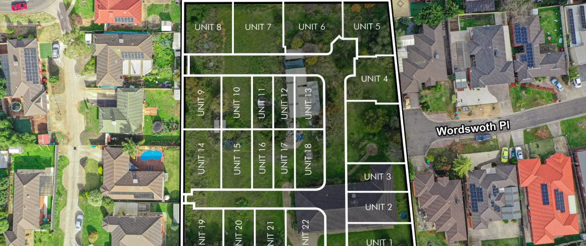 Blake Court top view