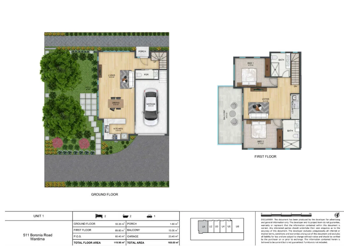 511 Boronia road plan