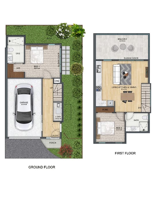 Unit 6 Floor Plan