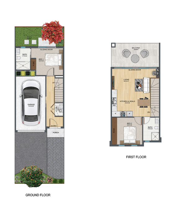 unit 2 floor plan
